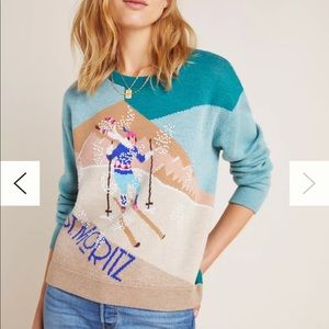 NWOT, Anthropologie, ST. MORITZ SKI SWEATER
#1